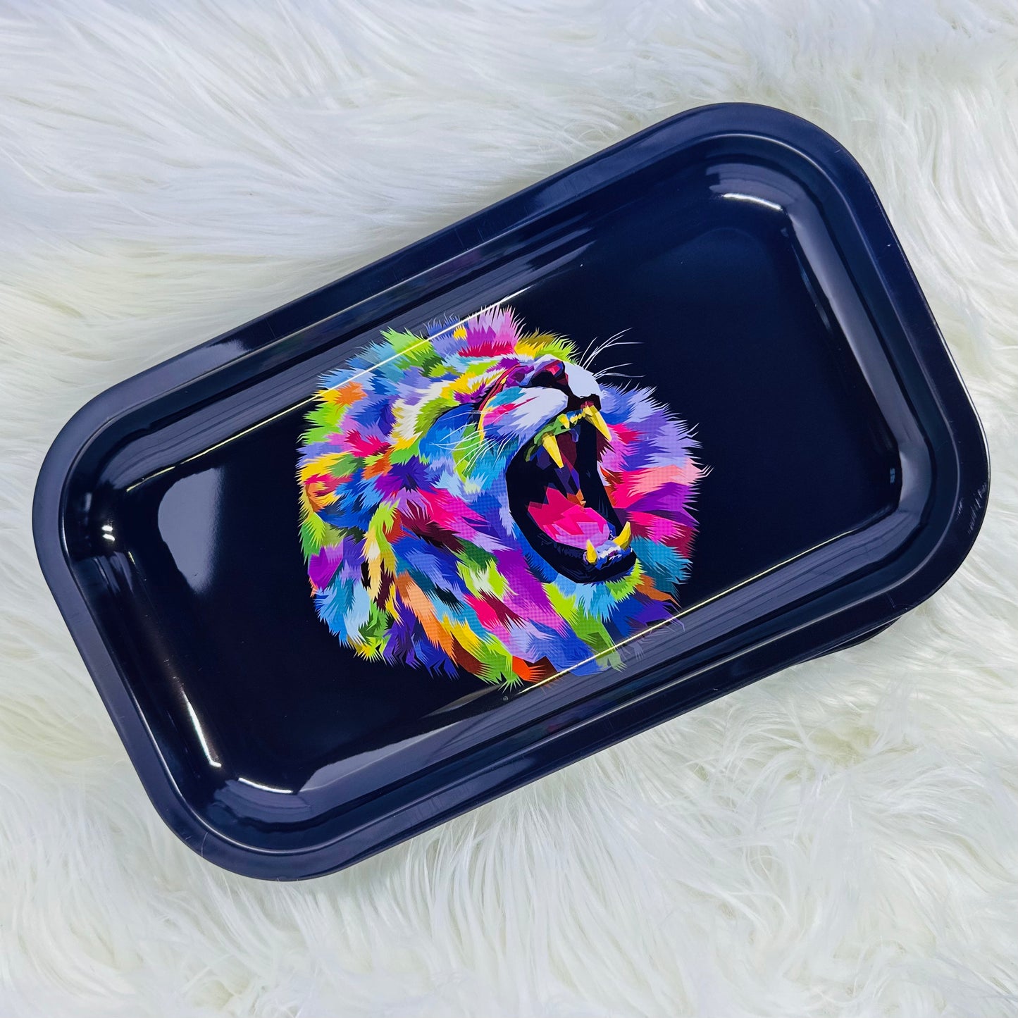 Lion Rolling Tray