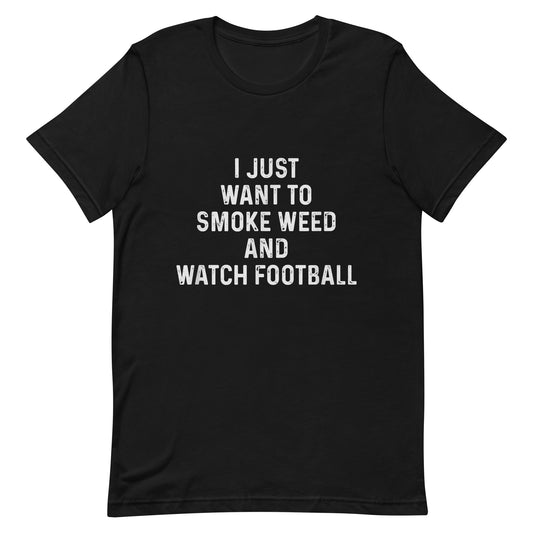 WEED and FOOTBALL Unisex T-shirt