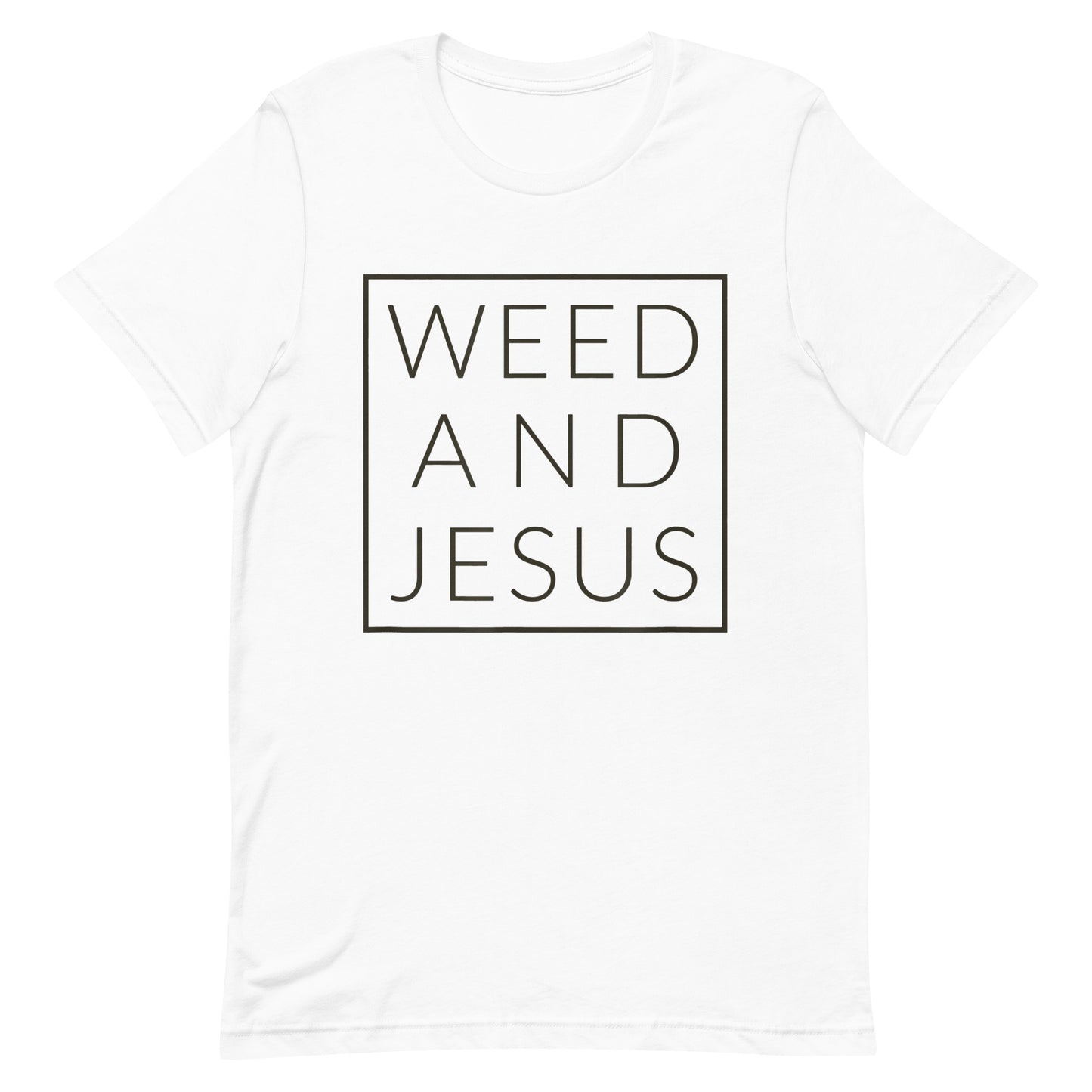 WEED and JESUS Unisex T-shirt