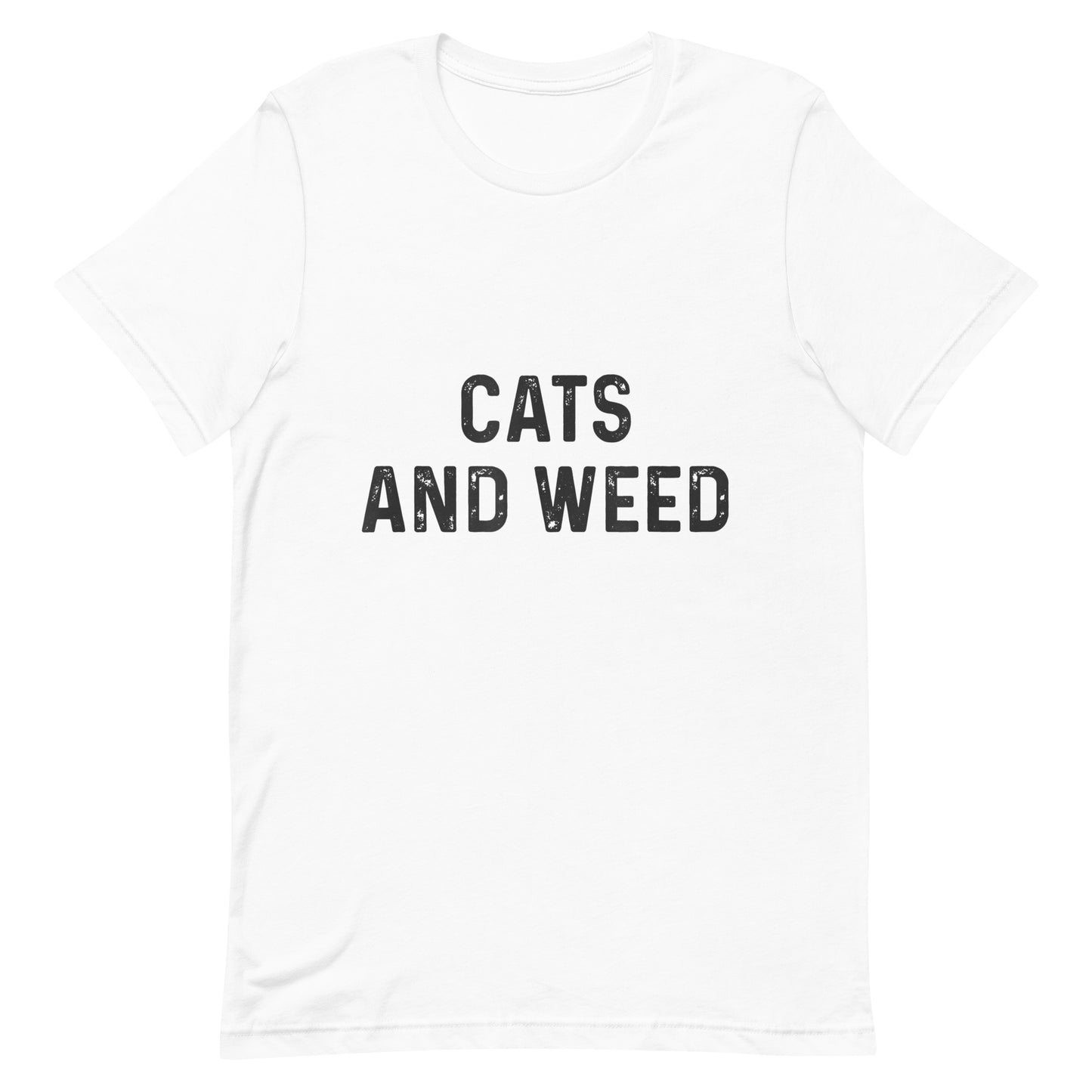 CATS and WEED Unisex T-shirt