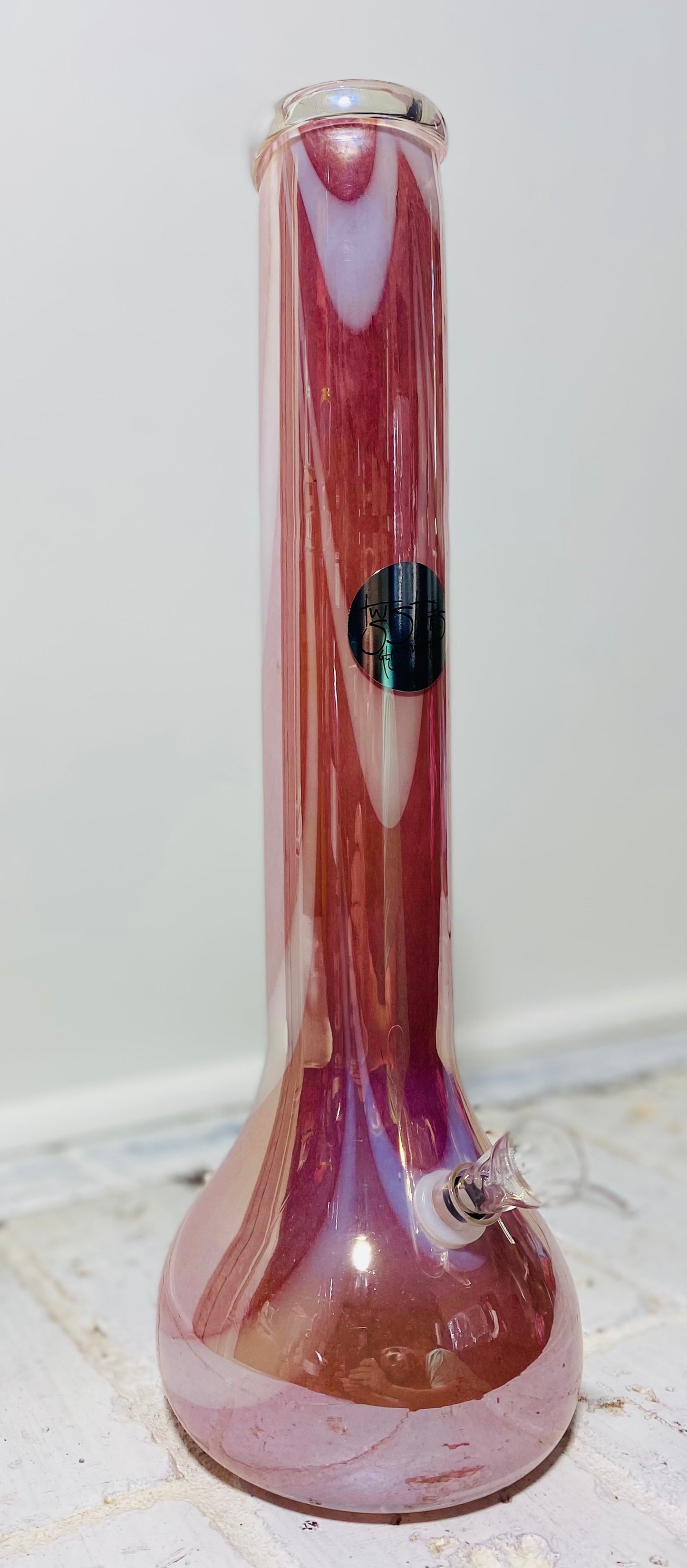 Twisted Sisters Glassworks 18" VASE