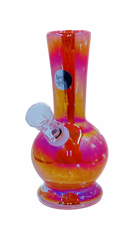 Twisted Sisters Glassworks 6" ROUND BOTTOM VASE (Various Colors)